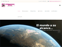 Tablet Screenshot of internacionaloptica.com.ar